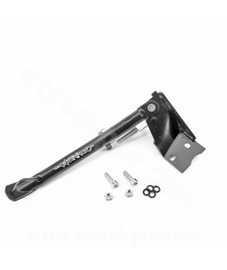 BEQUILLE LATERALE BUZZETTI NOIR ADAPT. PEUGEOT 50 TREKKER. TKR. SQUAB NOIR  ( 4630 )