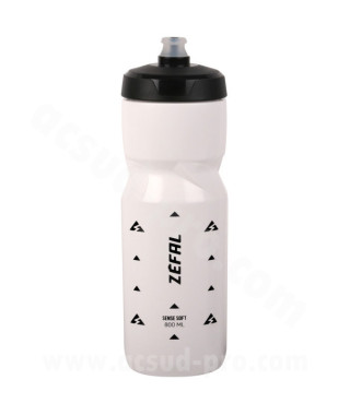 BIDON 800ML ZEFAL SENSE SOFT BLANC