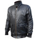 BLOUSON ARCHIVE NOIR HOMME MAVERICK EN CUIR DE MOUTON     M