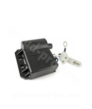 BOBINE HAUTE TENSION/CDI MOTO ADAPT. DERBI SENDA 1994-2004. GPR 1997-2004 (ALLUMAGE LEONELLI)