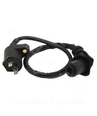 BOBINE HAUTE TENSION MAXISCOOTER ADAPT. SYM 125-200CC HD 2003-11 /JOYRIDE 2001-14 / GTS 125 (OEM : 3051A-H9A-000)