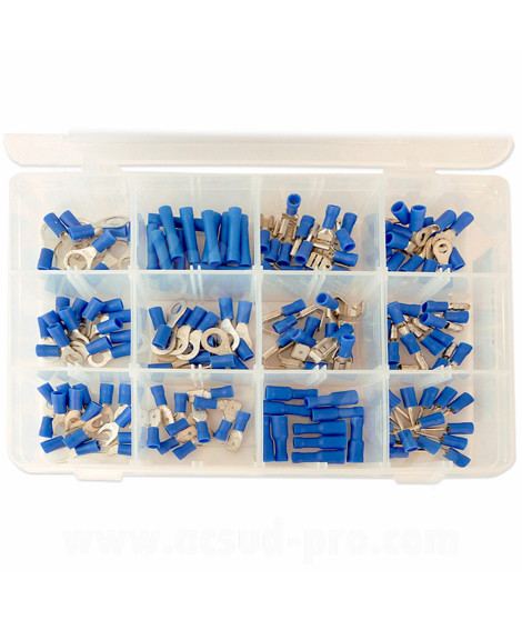 BOITE / COFFRET ASSORTIMENT DE 165 COSSES ELECTRIQUES