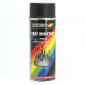 BOMBE PEINTURE MOTIP HAUTE TEMPERATURE 800° NOIR 400ML