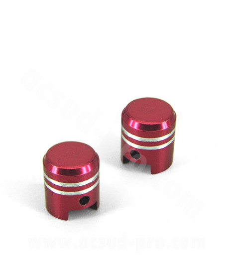 BOUCHON VALVE PISTON ROUGE (LA PAIRE)