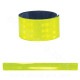 BRASSARD ENROULEUR 3x30CM  JAUNE FLUO