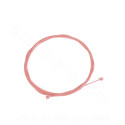 CABLE DERAILLEUR ACIER GALVANISE ROSE L 2m Ø1.2