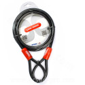 CABLE DE SECURITE LOCKFORCE STEELCABLE Ø10mm - LONGUEUR 2m