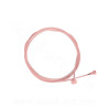 CABLE FREIN VELO ACIER GALVANISE Ø1 1.70m ROSE