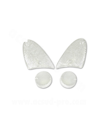 CABOCHON CLIGNOTANT TNT TRANSPARENT ADAPT. APRILIA SR50 STEALT (BLISTER DE 4) *