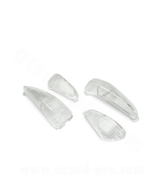 CABOCHON CLIGNOTANT TNT TRANSPARENT ADAPT. GILERA RUNNER 2003 (BLISTER DE 4) *