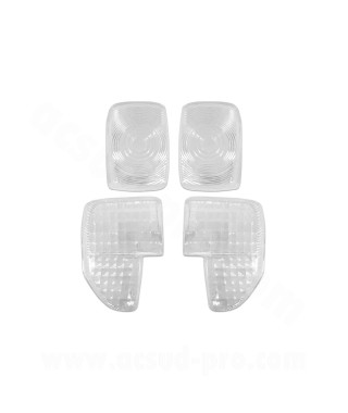 CABOCHON CLIGNOTANT TNT TRANSPARENT ADAPT. MBK BOOSTER 99 / YAMAHA BWS (BLISTER DE 4)  *