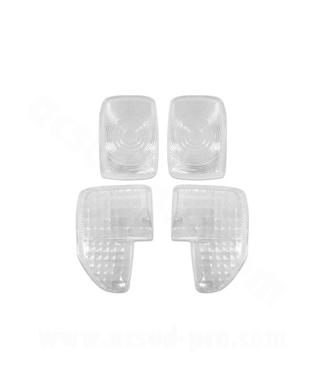 CABOCHON CLIGNOTANT TNT TRANSPARENT ADAPT. MBK BOOSTER 99 / YAMAHA BWS (BLISTER DE 4)  *