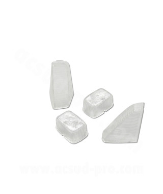 CABOCHON CLIGNOTANT TNT TRANSPARENT ADAPT. MBK BOOSTER / YAMAHA BWS (BLISTER DE 4)  *