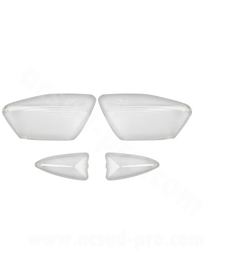 CABOCHON CLIGNOTANT TNT TRANSPARENT ADAPT. MBK NITRO / YAMAHA AEROX 2013-2017 (BLISTER DE 4) *