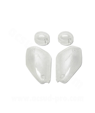 CABOCHON CLIGNOTANT TNT TRANSPARENT ADAPT. MBK NITRO / YAMAHA AEROX 99 (BLISTER DE 4) *