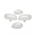 CABOCHON CLIGNOTANT TNT TRANSPARENT ADAPT. MBK OVETTO / YAMAHA NEOS (BLISTER DE 4) *
