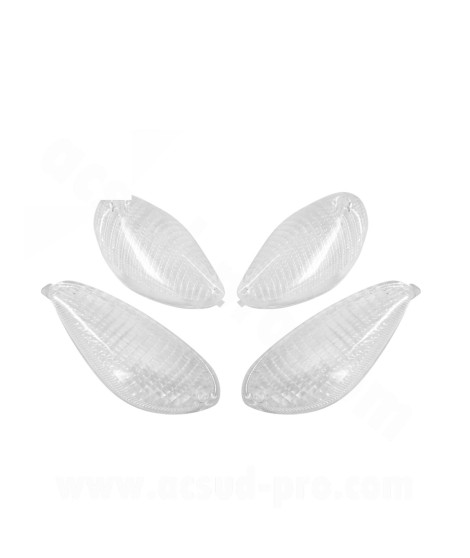 CABOCHON CLIGNOTANT TNT TRANSPARENT ADAPT. PIAGGIO NRG EXTREME (BLISTER DE 4) *