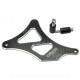 CACHE PIGNON ALUMINIUM CARENZI ADAPT. MINARELLI AM6 50CC IMITATION CARBONE
