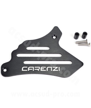 CACHE PIGNON ALUMINIUM CARENZI EVO ADAPT. MINARELLI AM6 50CC NOIR