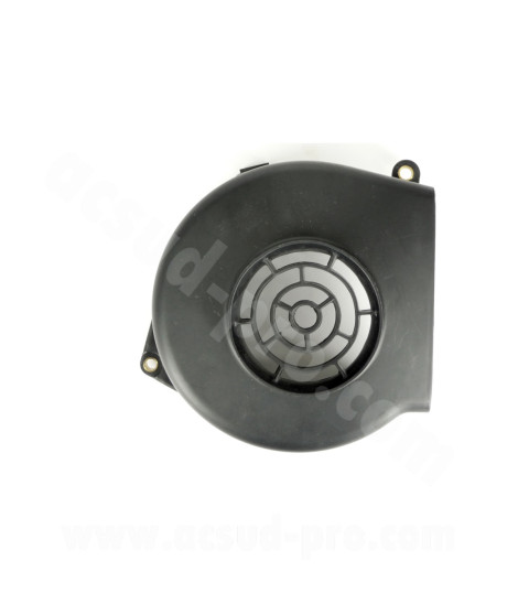 CACHE / VOLUTE TURBINE TNT ADAPT. PEUGEOT 50 LUDIX ONE. TREND. SNAKE. CLASSIC  NOIR