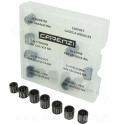 CAGE A AIGUILLES PISTON INA CARENZI ADAPT. CYCLO / SCOOTER / MOTO - COFFRET ASSORTIMENT 2 PAR MODELES - (14 PIECES)