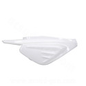 CAPOT ARRIERE DROIT ADAPT. MBK BOOSTER NEXT / YAMAHA BWS NEXT ROCKET BLANC