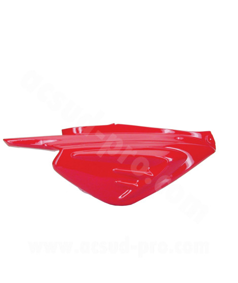 CAPOT ARRIERE DROIT ADAPT. MBK BOOSTER NEXT / YAMAHA BWS NEXT ROCKET ROUGE SCUDERIA