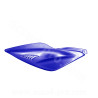 CAPOT ARRIERE DROIT ADAPT. MBK  NITRO / YAMAHA AEROX BLEU METAL