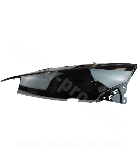 CAPOT ARRIERE DROIT ADAPT. YAMAHA TMAX 500cc 2008-2012  NOIR BRILLANT
