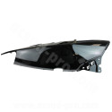 CAPOT ARRIERE DROIT ADAPT. YAMAHA TMAX 500cc 2008-2012  NOIR BRILLANT