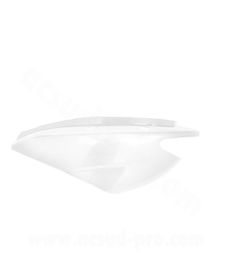CAPOT ARRIERE GAUCHE ADAPT. MBK 50 OVETTO 2008-2010 /  YAMAHA 50 NEOS 2008-2010  BLANC