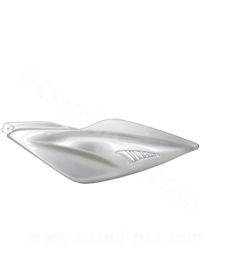 CAPOT ARRIERE GAUCHE ADAPT. MBK NITRO / YAMAHA AEROX GRIS METAL