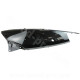 CAPOT ARRIERE GAUCHE ADAPT. YAMAHA TMAX 500cc 2008-2012  NOIR BRILLANT