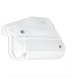 CAPOT DE FILTRE A AIR ADAPT. MBK 50 BOOSTER 1990-2003 / STUNT 1990-2003 / YAMAHA 50 BWS 1990-2003  BLANC