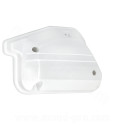 CAPOT DE FILTRE A AIR ADAPT. MBK 50 BOOSTER 1990-2003 / STUNT 1990-2003 / YAMAHA 50 BWS 1990-2003  BLANC