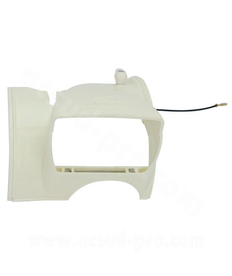 CAPOT DE PHARE ADAPT. SOLEX 3800 BLANC SANS OPTIQUE