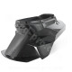CAPOT MOTEUR ADAPT. MBK BOOSTER 2000 / YAMAHA BWS 2000  NOIR A PEINDRE NEW DESIGN