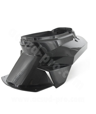 CAPOT MOTEUR ADAPT. MBK BOOSTER 2000 / YAMAHA BWS 2000  NOIR A PEINDRE NEW DESIGN