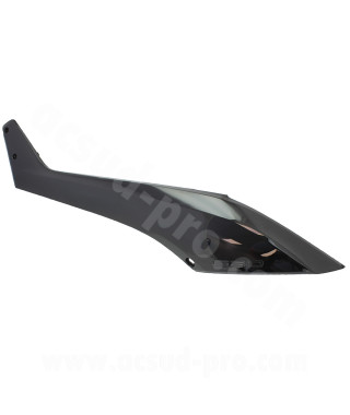 CAPOT MOTEUR ADAPT. YAMAHA TMAX 560CC 2020-2021  BOOMERANG GAUCHE NOIR BRILLANT
