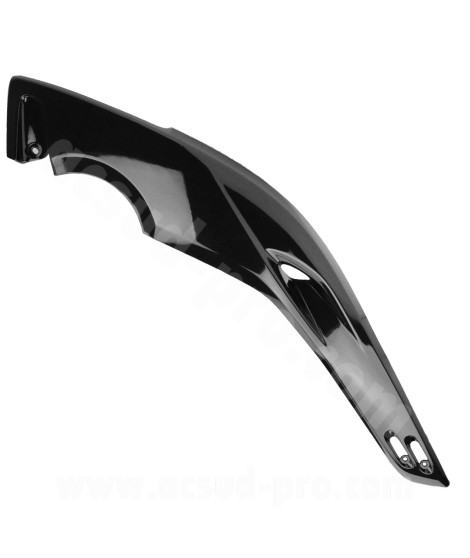 CAPOT MOTEUR DROIT ADAPT. YAMAHA TMAX 500cc 2001-2007 NOIR BRILLANT (TYPE ORIGINE)