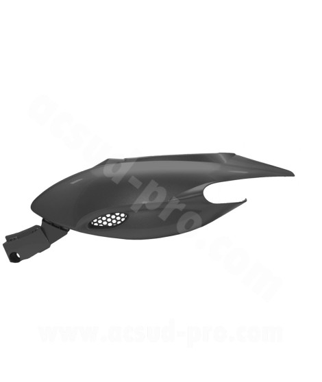 CAPOT MOTEUR GAUCHE ADAPT. GILERA STALKER NOIR METAL 1997-2011