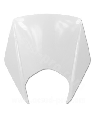 CAPOT TETE DE FOURCHE ADAPT KIT CARROSSERIE ADAPT. DERBI SENDA DRD XTREME (2010-2015) BLANC (86420600W0B)