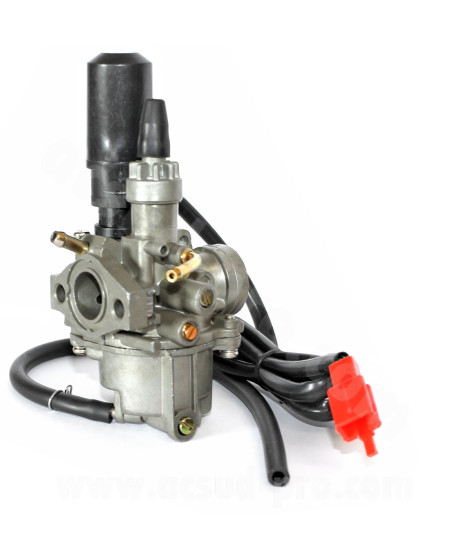 CARBURATEUR SCOOTER TNT TYPE ORIGINE  PEUGEOT 50 TKR / KYMCO 50 FEVER. KB 1995 2T / SYM  2T ( TYPE GURTNER Ø12 )