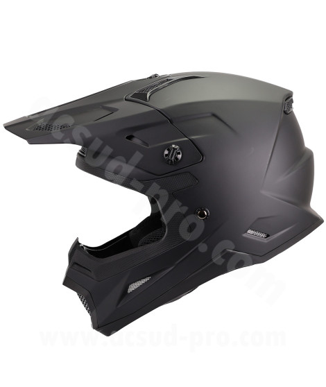 CASQUE CROSS NOEND SC35 PURE NOIR MAT     L