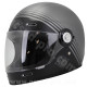 CASQUE INTEGRAL ARCHIVE VINTAGE THE LEGEND FIBRE GREY TAILLE  XL