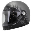 CASQUE INTEGRAL ARCHIVE VINTAGE THE LEGEND FIBRE GREY TAILLE  XL