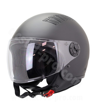 CASQUE JET NOEND PURE SC-31 NOIR MAT    M (ECE 22.06)