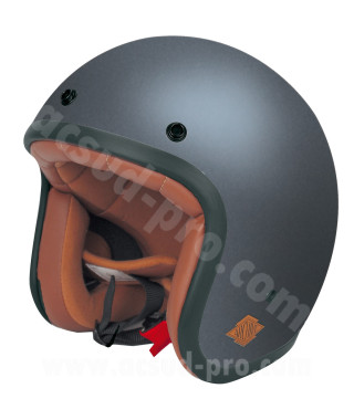CASQUE JET NOEND TRIBUTE ARCHIVE TITANIUM GREY     XS