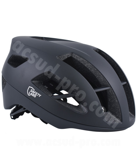 CASQUE VELO ADULTE SAFETY LABS IN-MOLD X-EROS NOIR T.M (54-58CM)