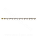 CHAINE VELO 9V. SRAM PC-971 ARGENT 114 MAILLONS 2.38